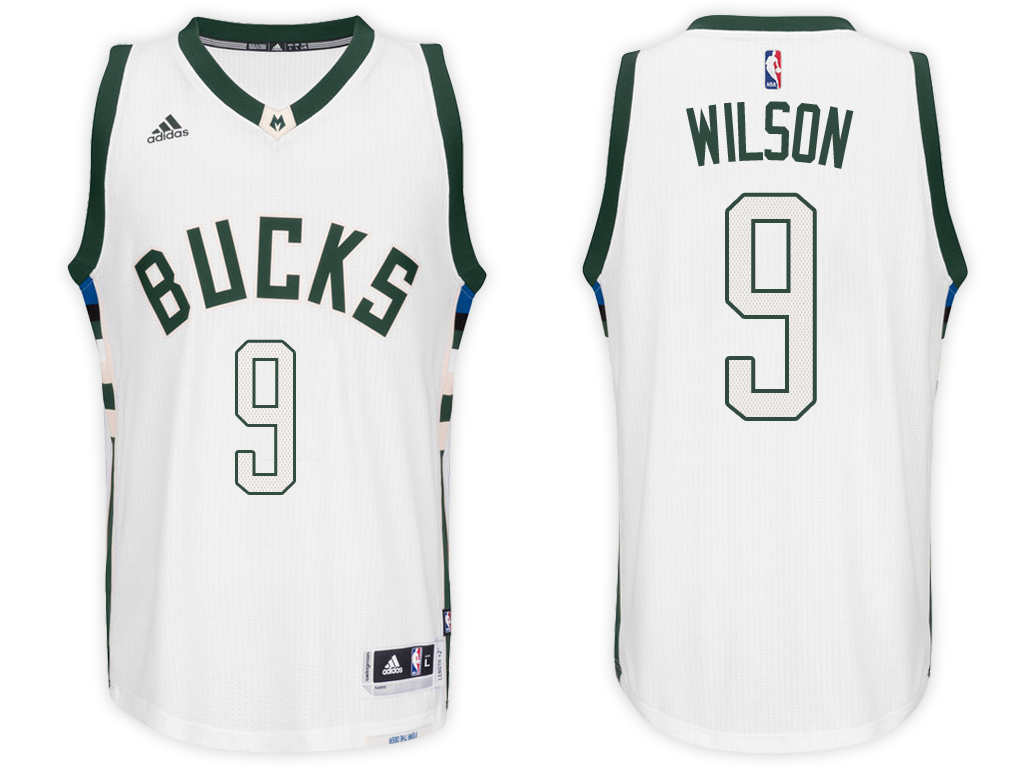 Men's D.J. Wilson NBA Swingman Road White Jersey