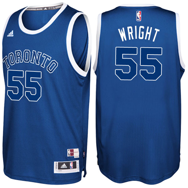 Men's  Delon Wright Toronto Raptors Royal Jersey