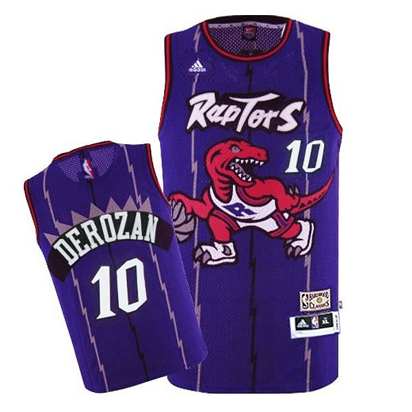 Toronto Raptors #10 DeMar DeRozan Purple Youth Jersey