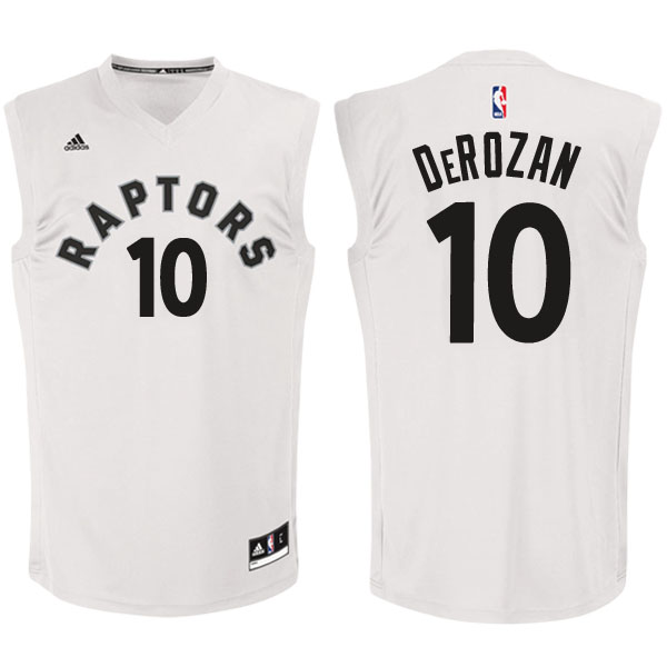 Men's  DeMar DeRozan Toronto Raptors White Jersey