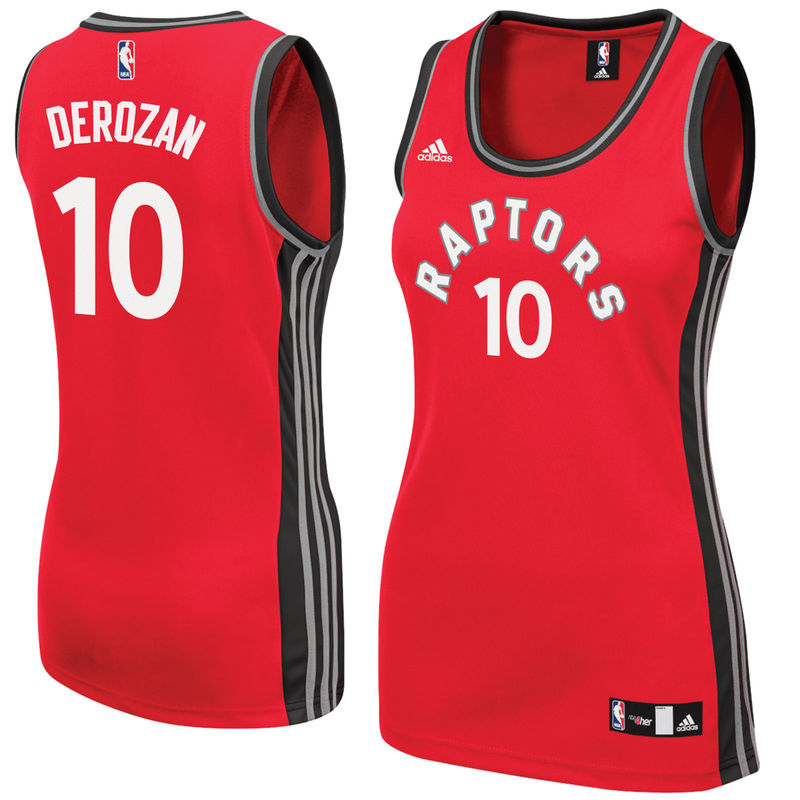 Women's DeMar DeRozan Road Replica Red Jersey