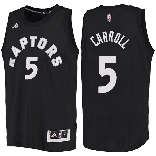 Men's  DeMarre Carroll Toronto Raptors Black Jersey