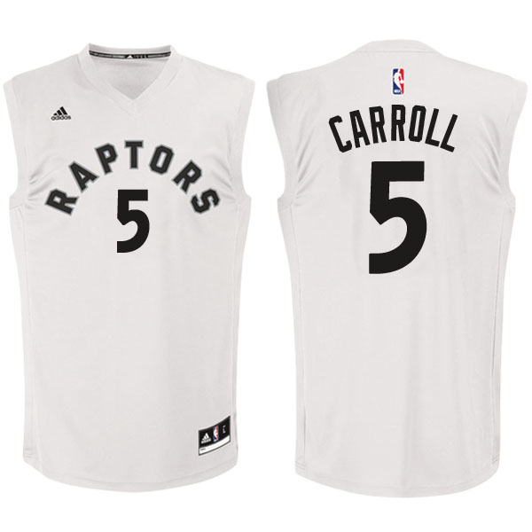 Men's  DeMarre Carroll Toronto Raptors White Jersey