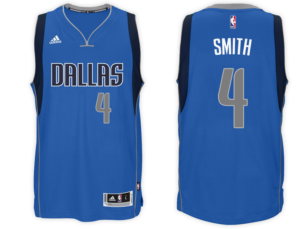 Men's Dennis Smith Jr. NBA Swingman Road Blue Jersey