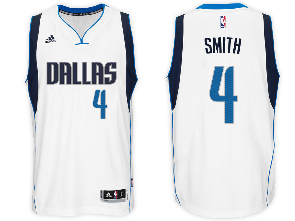 Men's Dennis Smith Jr. NBA Swingman Road White Jersey