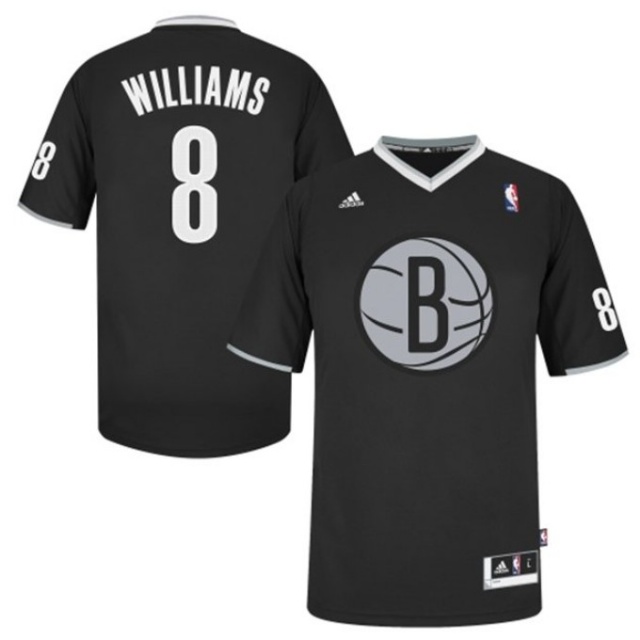 Men's  Deron Williams Brooklyn Nets 2013 Christmas Day Jersey