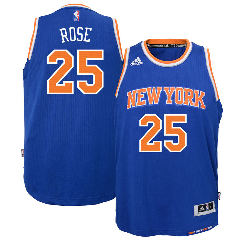 Youth Derrick Rose Road Swingman climacool Royal Jersey