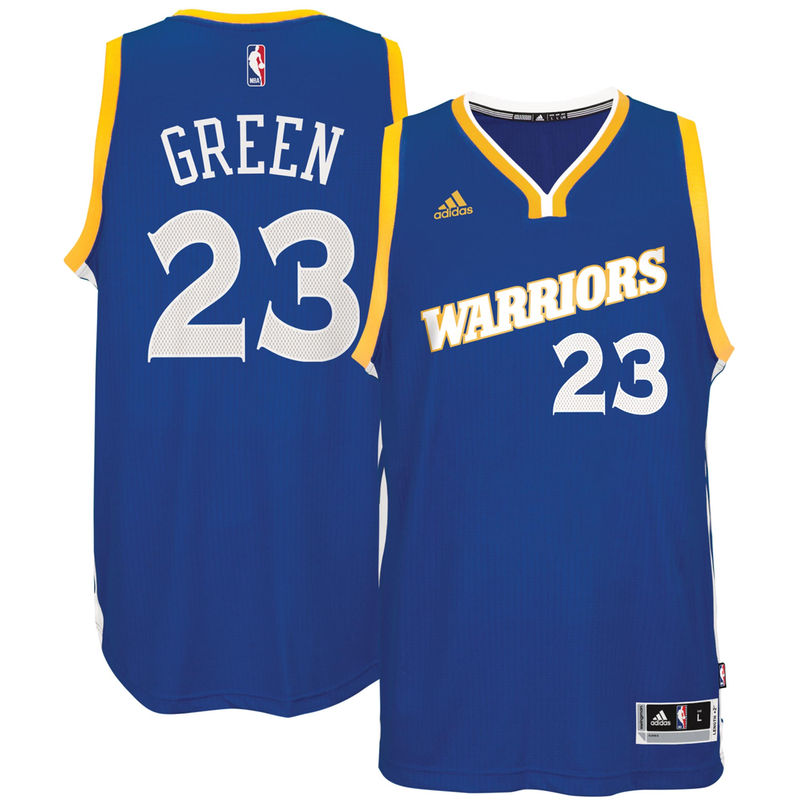 Men's Draymond Green Road Swingman climacool Royal Jersey