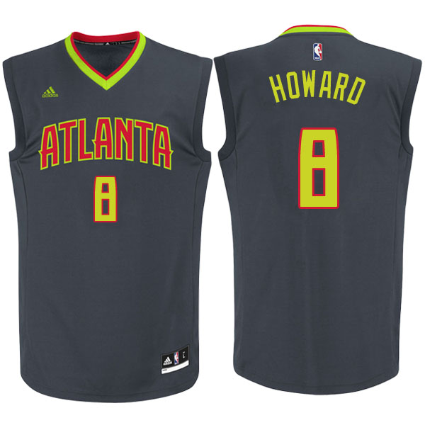 Men's  Dwight Howard Atlanta Hawks Charcoal Jersey