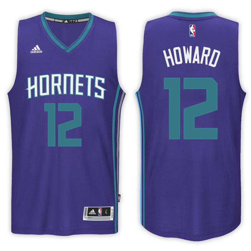 Men's Dwight Howard NBA Swingman Road Purple Jersey