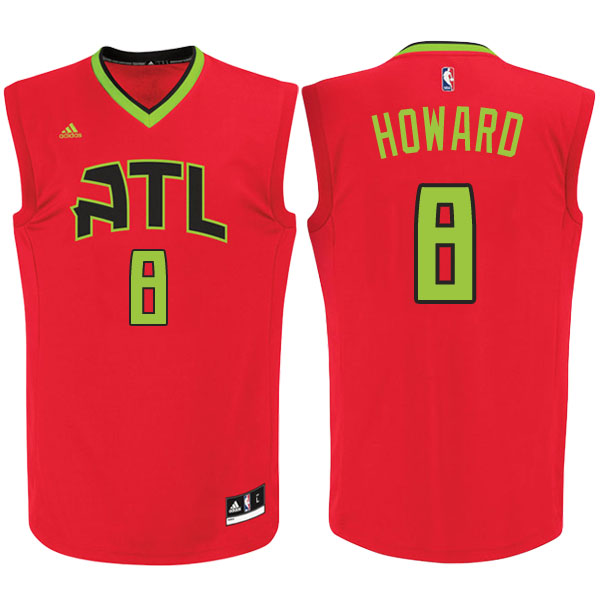 Men's  Dwight Howard Atlanta Hawks Red Jersey