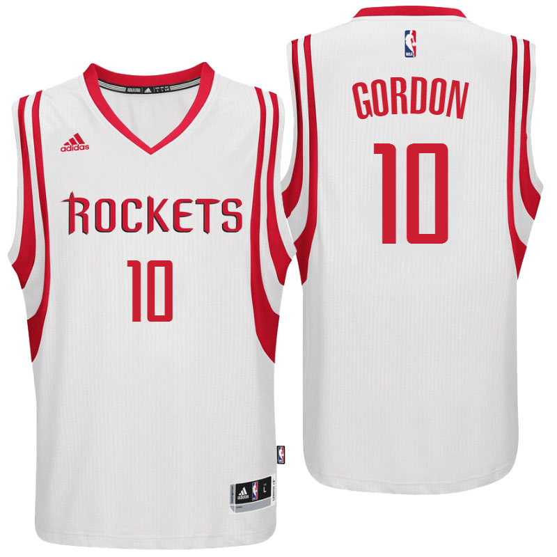 Men's  Houston Rockets# 10 Eric Gordon 2016-17 White Jersey