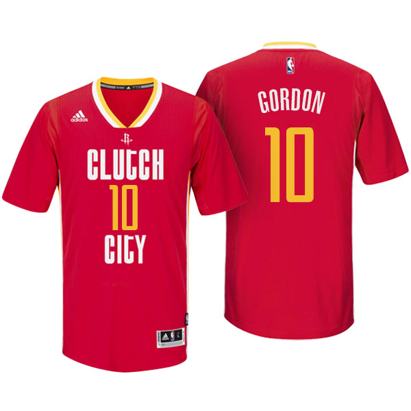 Men's  Eric Gordon Houston Rockets Adidas Pride Swingman Red Jersey