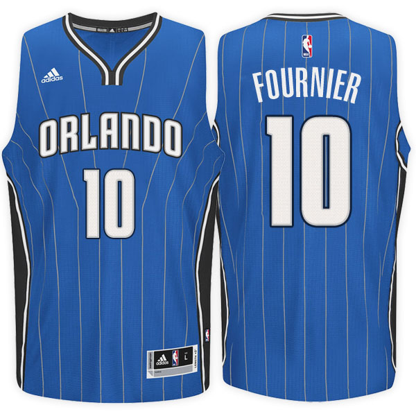 Men's  Evan Fournier Orlando Magic Blue Jersey