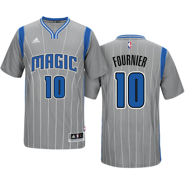 Men's  Evan Fournier Orlando Magic 2014-15 Pride Swingman Gray Jersey