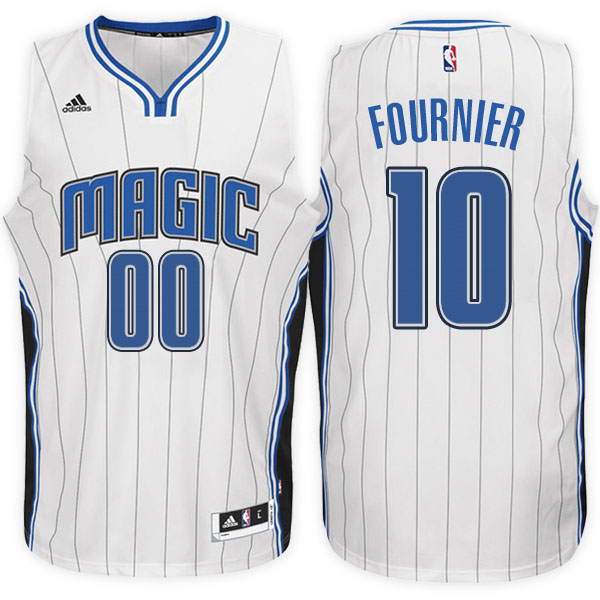 Men's  Evan Fournier Orlando Magic White Jersey