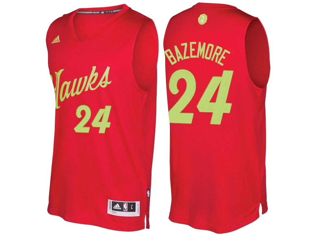 Hawks 2016 Christmas Day Swingman Red Jersey