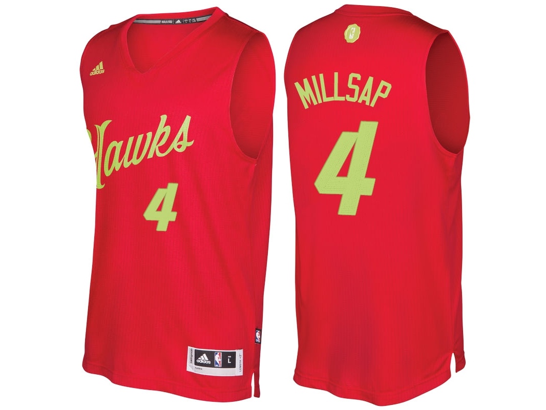 Hawks 2016 Christmas Day Swingman Red Jersey