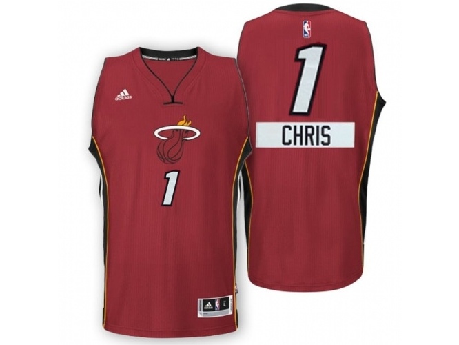 Heat 2014 Christmas Day Swingman Red Jersey