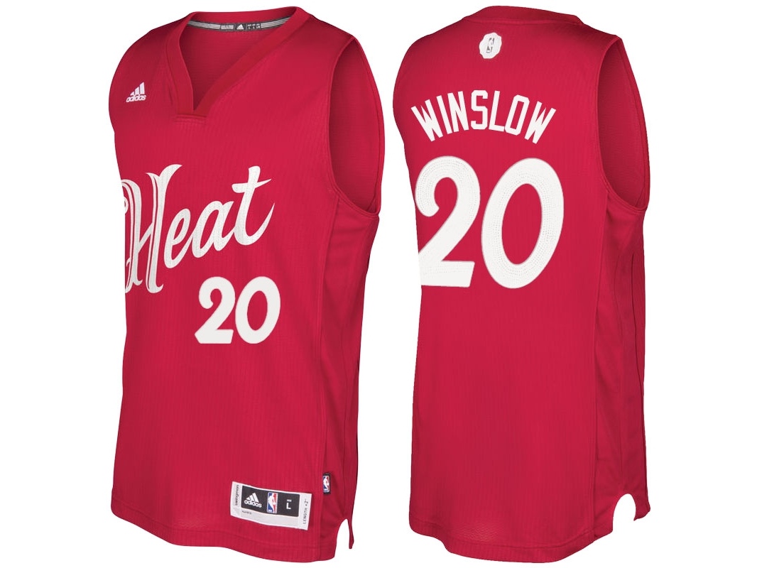 Heat 2016 Christmas Day Swingman Red Jersey