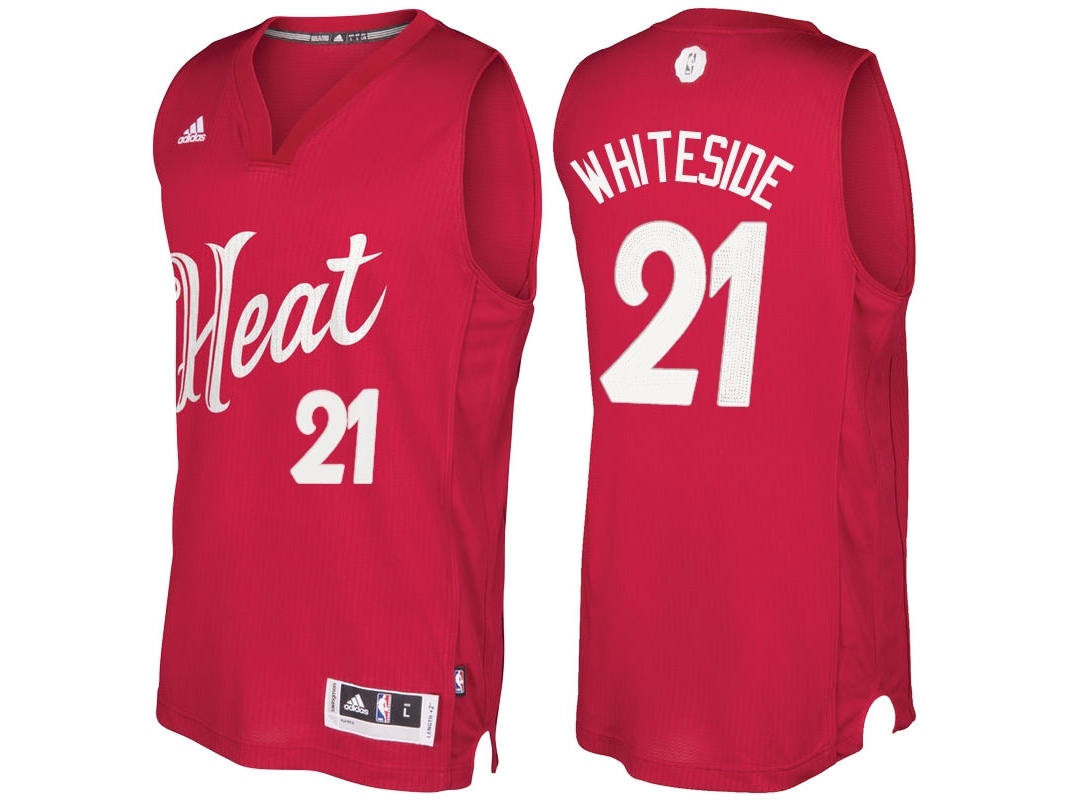 Heat 2016 Christmas Day Swingman Red Jersey