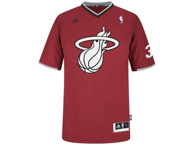 Heat 2013 Christmas Day Swingman Red Jersey