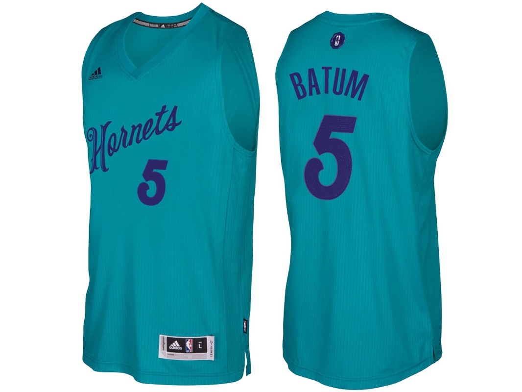 Hornets 2016 Christmas Day Swingman Teal Jersey