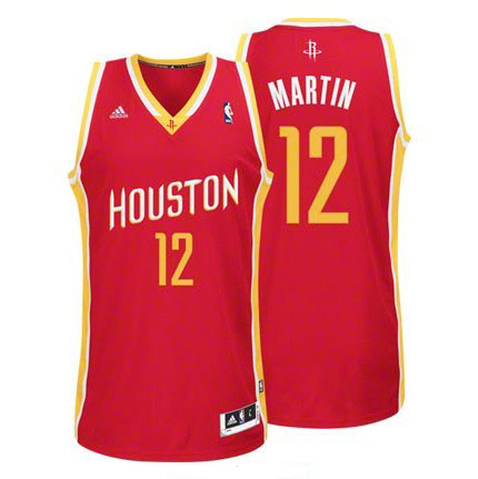 Men's  Houston Rockets #12 Kevin Martin Alternate Jersey