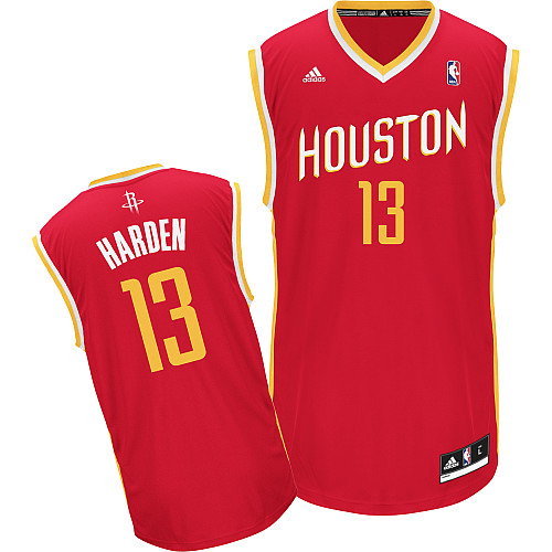 Men's  Houston Rockets #13 James Harden Alternate Red Jersey