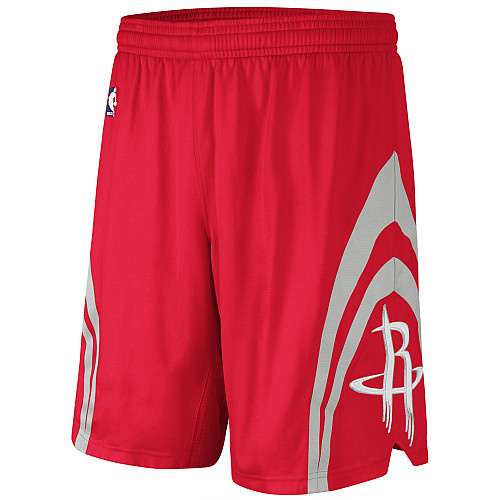 Men's  Houston Rockets Red Shorts