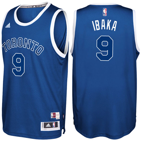 Men's  Ibaka Toronto Raptors Royal Jersey