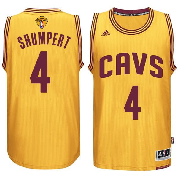 Men's  Iman Shumpert Cavs 2015 Finals Gold Jersey