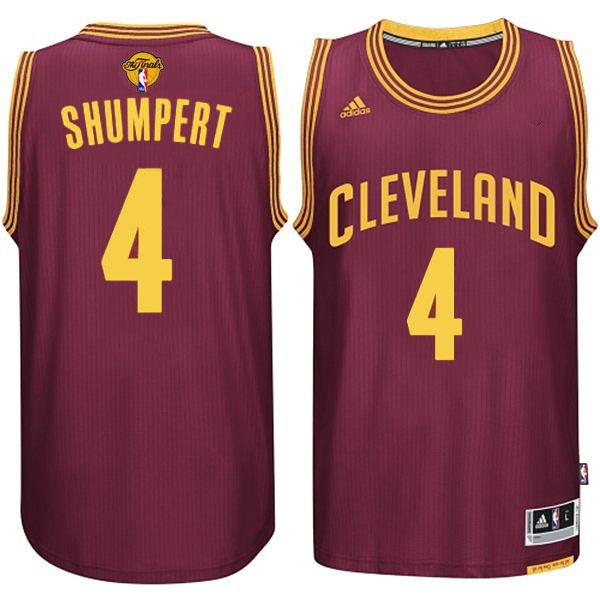 Men's  Iman Shumpert Cleveland 2015 Finals Red Jersey