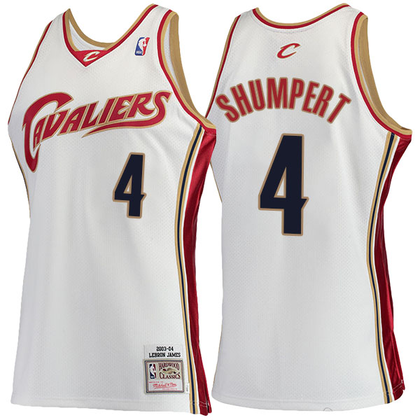 Women's Iman Shumpert Cleveland Cavaliers Mitchell Ness Hardwood Classics Rookie Authentic White Jersey