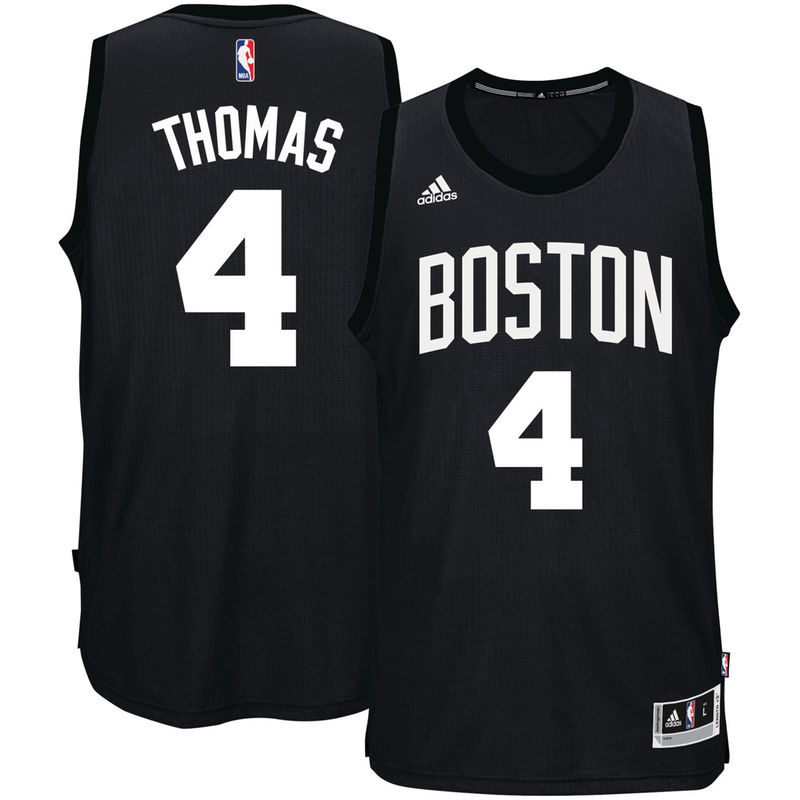 Men's Isaiah Thomas Fasion Swingman Black Jersey