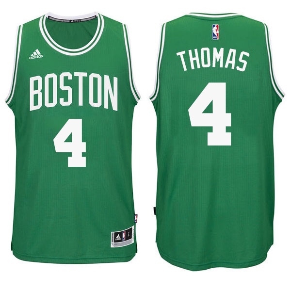 Men's  Celtics Isiah Thomas New Swingman Jersey Green