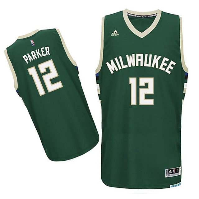 Men's  Jabari Parker Milwaukee Bucks New Style Green Jersey