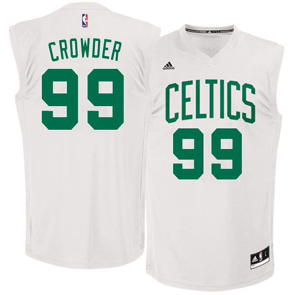 Men's  Jae Crowder Boston Celtics White Jersey