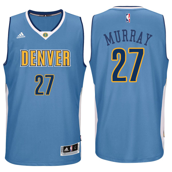 Men's  Jamal Murray Denver Nuggets Adidas Swingman Climacool Road Blue Jersey