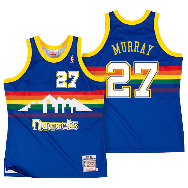 Men's  Jamal Murray Denver Nuggets Mitchell Ness Authentic Royal Jersey