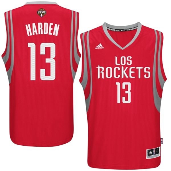 Men's  James Harden 2014-15 Noches Enebea LOS Rockets Jersey