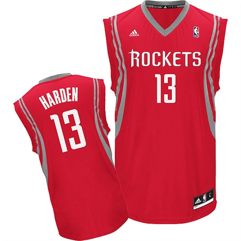 Youth James Harden Replica Road Red Jersey