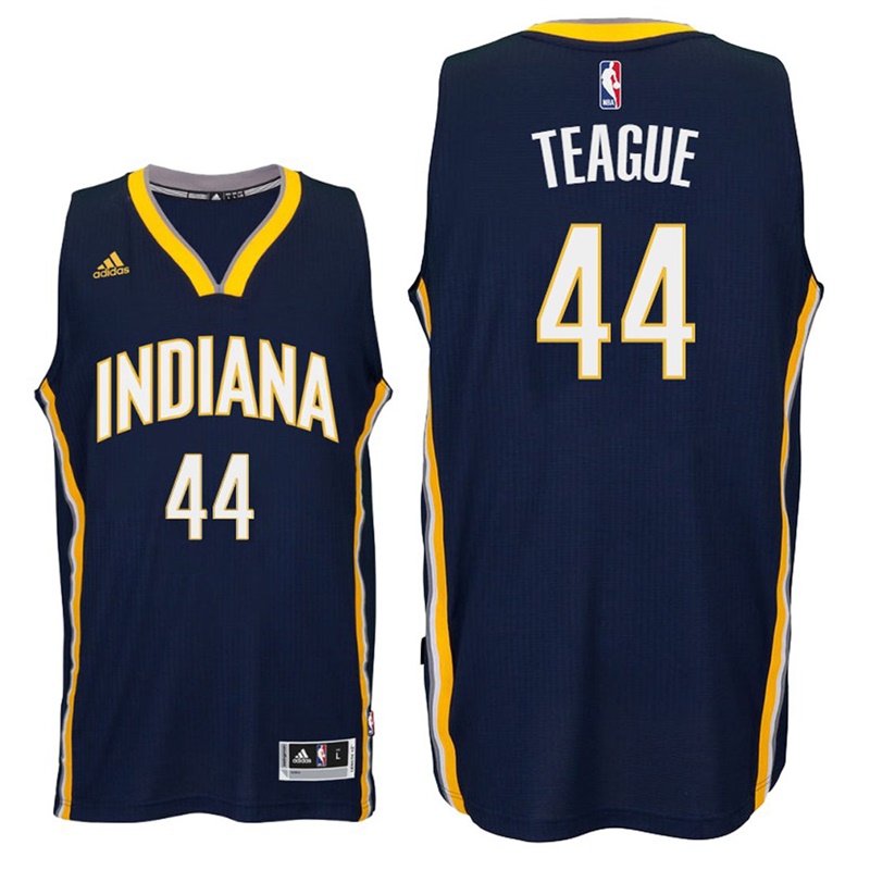 Men's  Indiana Pacers# 44 Jeff Teague Navy Jersey