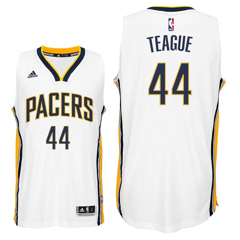 Men's  Indiana Pacers# 44 Jeff Teague White Jersey