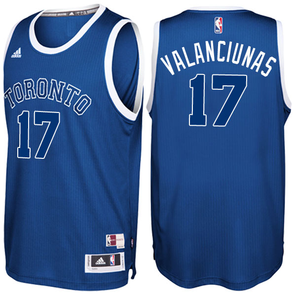 Men's  Jonas Valanciunas Toronto Raptors Royal Jersey