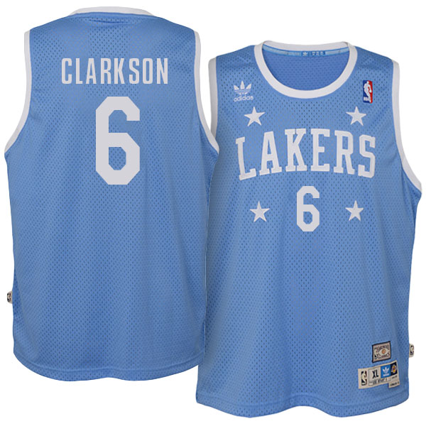 Men's  Jordan Clarkson Los Angeles Lakers Blue Jersey