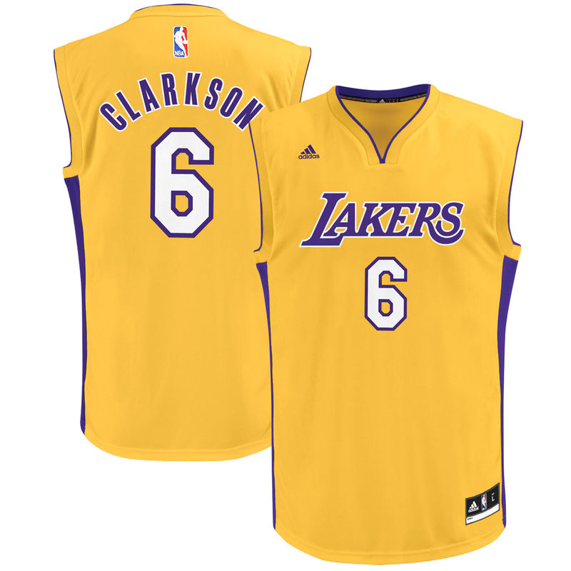 Youth Jordan Clarkson Home Replica Gold Jersey