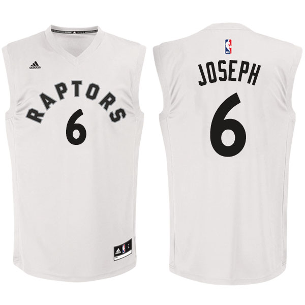 Men's  Joseph Toronto Raptors White Jersey