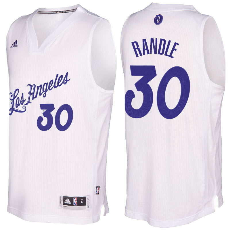 Men's  Julius Randle Los Angeles Lakers White Jersey