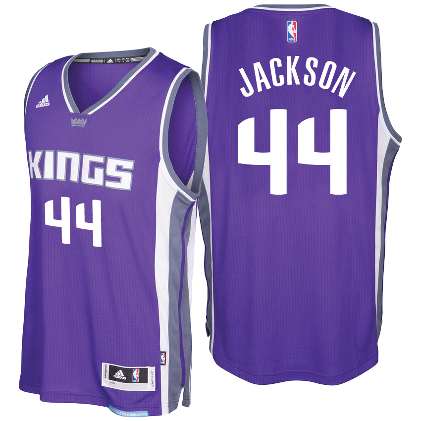 Men's Justin Jackson NBA Swingman Road Purple Jersey